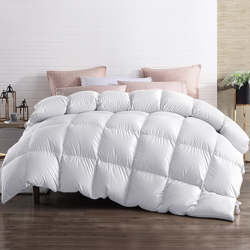 Goose Down Feather Quilt 700GSM - King