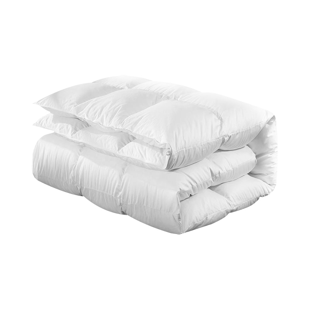 Goose Down Feather Quilt 500GSM - King