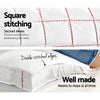 Giselle Double Mattress Topper Pillowtop 1000GSM Microfibre Filling Protector