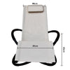 Zero Gravity Portable Foldable Rocking Chair Recliner Lounge - Sand