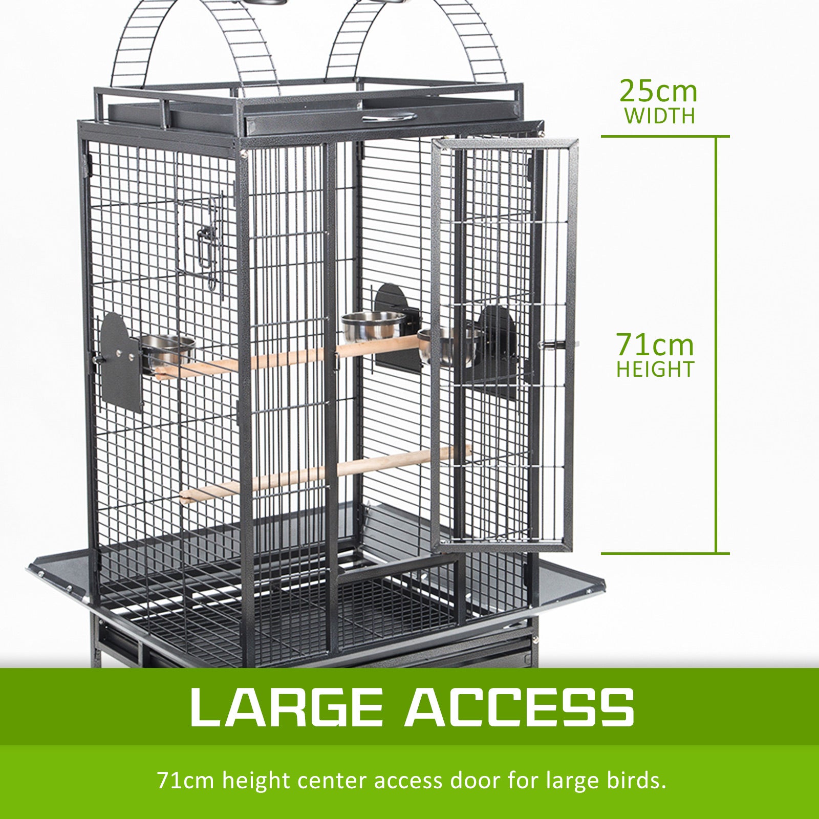 Bird Cage Parrot Aviary Tenor 203cm