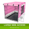 Paw Mate Pink Cage Cover Enclosure for Wire Dog Cage Crate 30in