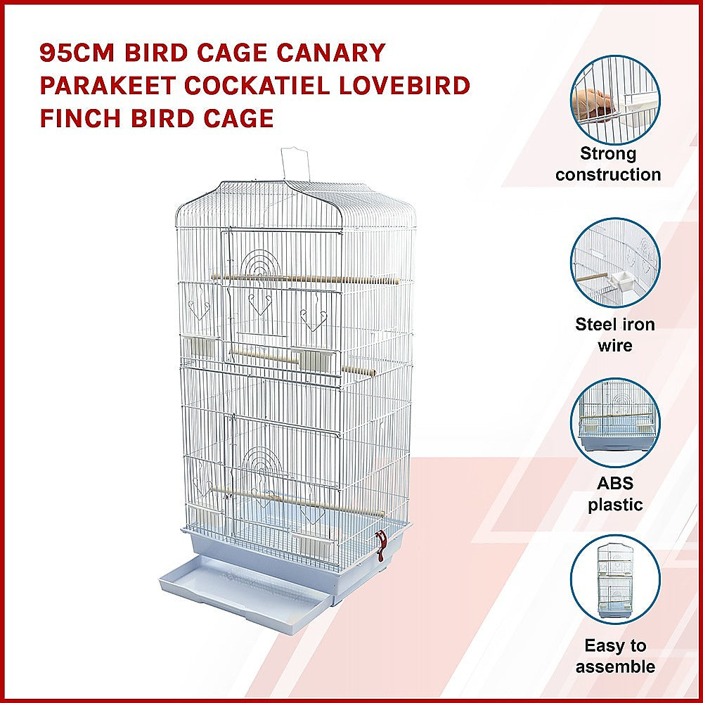 Bird Cage Canary Parakeet Cockatiel LoveBird Finch Bird Cage