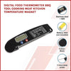 Digital Food Thermometer BBQ Tool Cooking Meat Kitchen Temperature Magnet