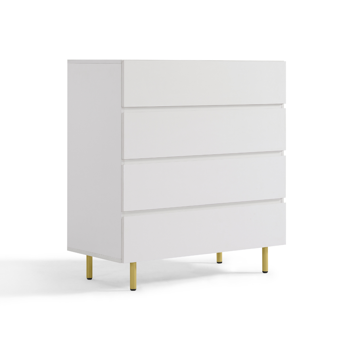 Kori White 4 Chest of Drawers