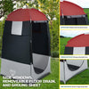 Change Room 1.9m x 1.1m Outdoor Portable Tent Spacious Zippered Door